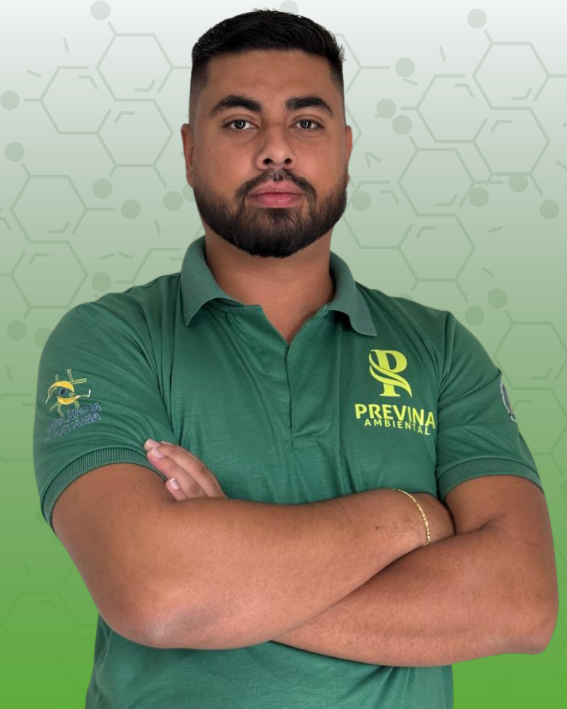 Foto de Pedro Quaglio, químico responsável